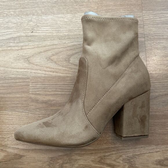 On 34th Womens Lydiaa Pointed-Toe block Heel Booties Black Size 5.5M New - Picture 10 of 16